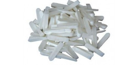 Kliny dlaždicové plastové, malé, 100ks