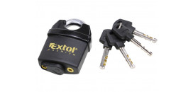 ZÁMOK VISACÍ VODEODOLNÝ BEZPECNOSTNÝ, 4 kľúče, 50mm