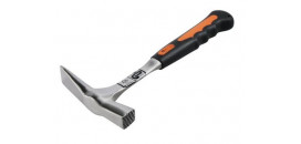 Kladivo murárske rýnske kovová pogumovaná násada, 600g, kované z jedného kusa