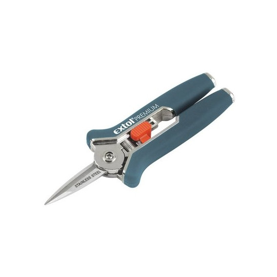 NOŽNICE ZÁHRADNÍCKE KRÁTKE ÚZKE, 153mm, max. prestrih pr. 6mm