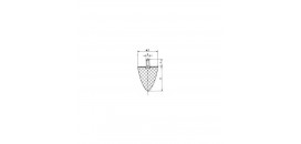 SILENTBLOK D15x15/M5x10 VO KUZEL KP15x15