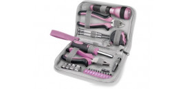 Sada náradia, 23-dielna sada, vyšívané textilné puzdro