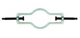 NAPÍNAK PRE 2-RAMENNÉ SŤAHOVÁKY 40-190mm KUKKO 219-1