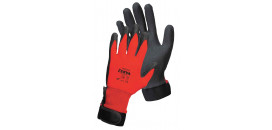 RUKAVICE JACDAW  7 CIERNO-CERVENE