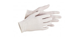 Latexové pudrované jednorázové rukavice 7"S LOON CERVA 109000199070