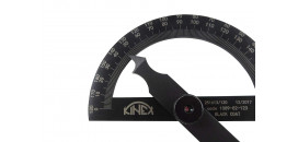 Uhlomer oblúkový BLACK COAT 180°, 120x200mm, KINEX 1089-02-120