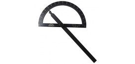 Uhlomer oblúkový BLACK COAT 180°, 120x200mm, KINEX 1089-02-120