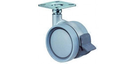 Nábytkové kolieska s brzdou série F237