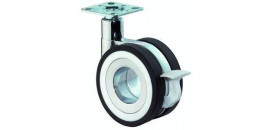 Dizajnové kolieska s brzdou série F371