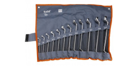 Očko-vyhnuté kľúče Cr-V/12-dielna sada, 6-32mm EXTOL 6233