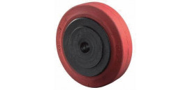 Teplovzdorné kolieska série B21 čierne/ červené