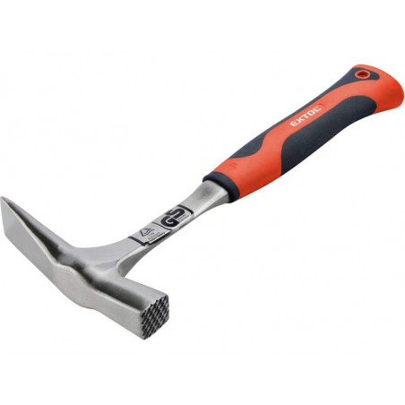 Kladivo  600g murárske, kovová pogumovaná násada / EXTOL 8811410