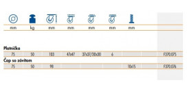 Dizajnové kolieska série F370