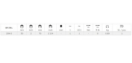 SŤAHOVÁK 2-RAMENNÝ S BOČNOU SVORKOU 50x70 KUKKO 204-0