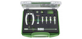 SADA PRE VYŤAHOVANIE LOŽÍSK ZA VN.KRÚŽOK 6-30mm S KLADIVOM K-22-A KUKKO