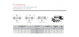 Ložisko 51122 / ZKL