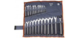 Kľúče očko-vidlicové Cr-V, 25-dielna sada, 6-32mm