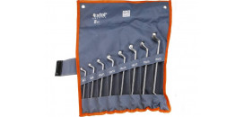 Očko-vyhnuté kľúče Cr-V, 8 dielna sada, 6-22mm EXTOL 6219