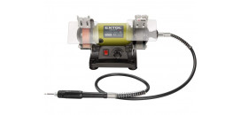 Brúska stolová dvojkotúčová s priamou brúskou, EXTOL 410112