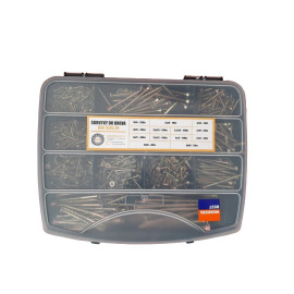 Skrutky do dreva - sada DIN 7505 zn 