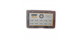 Poistné krúžky DIN 472 - sada 490 ks