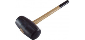 Gumené kladivo s drevenou násadou 75 mm 2616