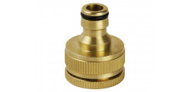 Rýchlospojka na záhradný ventil mosadzná, adaptér na 1'' a 3/4''