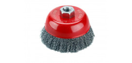 Kartáč hrnčekový M14 vlnitý, oceľový drôt 0,3mm, 17003 EXTOL