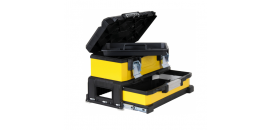 Kovoplastový box na náradie so zásuvkou STANLEY 195829