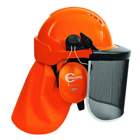 Lesnícky komplet JSP prilba, štít a slúchadlá EVOLITE