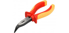 Kliešte pologuľaté zahnuté 160mm VDE, 1000V, CrV, 8813177 EXTOL