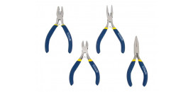 Kliešte mini, penová rukovať, 4-dielna sada, 7724 EXTOL