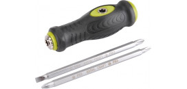 Skrutkovač T s obojstrannými bitmi, 5220 EXTOL