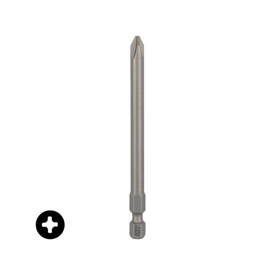 Skrutkovací hrot Bosch Extra Hart PH2 L 89 mm 2607001535