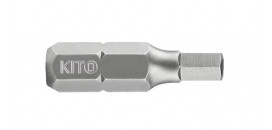 Bit šestihranný imbus vrtaný H6.0x25 mm KITO 4810407