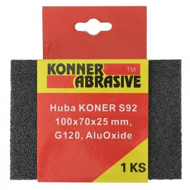 Huba KONER S92 100x70x25 mm, G120, AluOxide