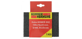 Huba KONER S92 100x70x25 mm, G180, AluOxide