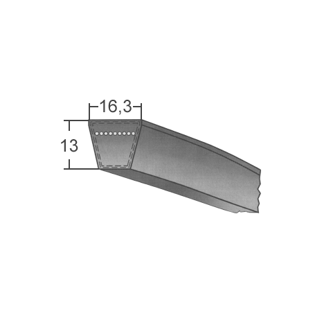 Klinový remeň SPB 2680 Lw/2702 La BANDO