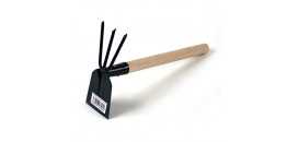 Motyčka s násadou plochá + trojzub STREND PRO 211339