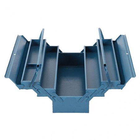 Plechový kufor na náradie 530x200x210 5-dielny STREND PRO 239434