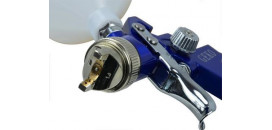 Striekacia pištoľ HVLP s hornou nádobkou GEKO G01108