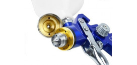 Striekacia pištoľ HVLP s hornou nádobkou GEKO G01108