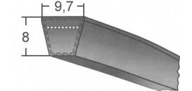 Klinový remeň SPZ 1550 La/1537 Lw MAXBELT SLOVAKIA