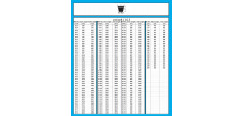 Klinový remeň 17X2200 Li/2240 Lw MAXBELT SLOVAKIA
