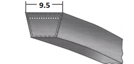 Klinový remeň 9.5X975 La MAXBELT SLOVAKIA PREMIUM