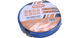 Vzduchová gumená hadica s rýchlospojkami 1/4" 10m EXTOL 8865147