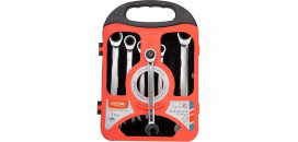 Račňové očko-vidlicové kľúče 8-19mm 7-dielna sada EXTOL 8816100