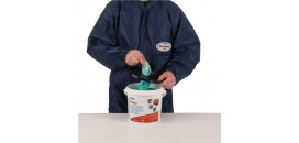 Vlhčené utierky  z netkanej textílie 7775 WYPALL