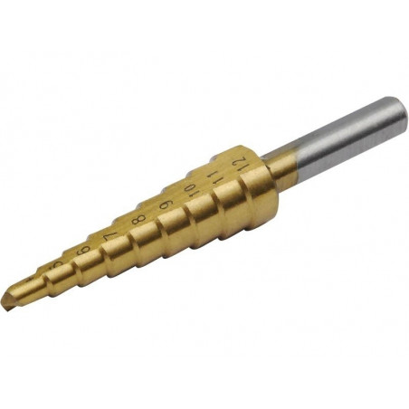 Titánový stupňovitý vrták  4-12mm EXTOL 20051