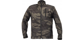SOFTSHELLOVÁ BUNDA CRAMBE ZELENÁ KAMUFLÁŽ XL CERVA